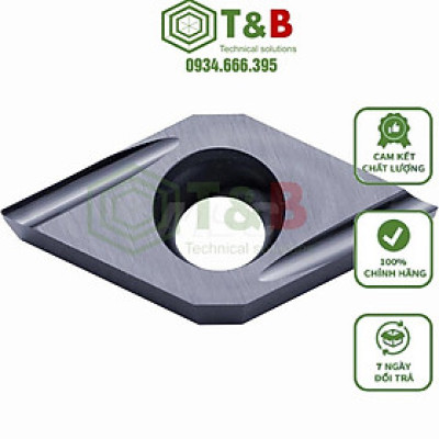 Mảnh dao tiện lỗ Carbide không phủ Kyocera Model DCGT11T302L-A3 KW10