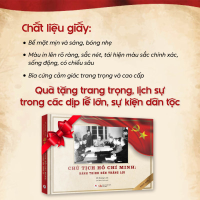 Sách Chủ Tịch Hồ Chí Minh - Hành Trình Đến Thắng Lợi, Sách Bác Hồ, Sách về Bác