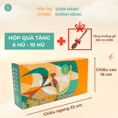 (Tặng muỗng gỗ đơn 450k)Yến Thị- Chưng Hạt Chia-Hũ Chưng Sẵn-30% Yến-70ml