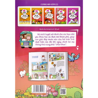 Combo 2 - 5 Tập: 10 Vạn Câu Hỏi Vì Sao - Khoa Học - Con Người