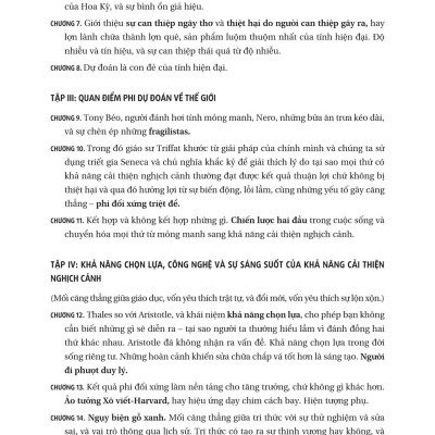 Sách - Khả Năng Cải Thiện Nghịch Cảnh - Hưởng Lợi Từ Hỗn Loạn (Tái Bản 2025)