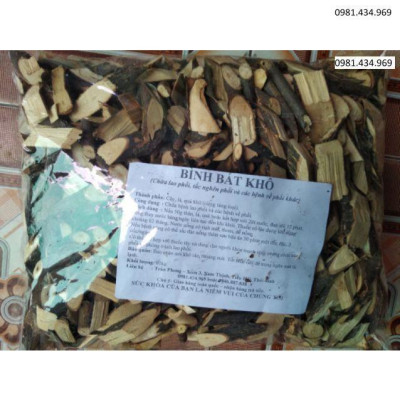 2kg thân + 1kg lá Bình bát khô