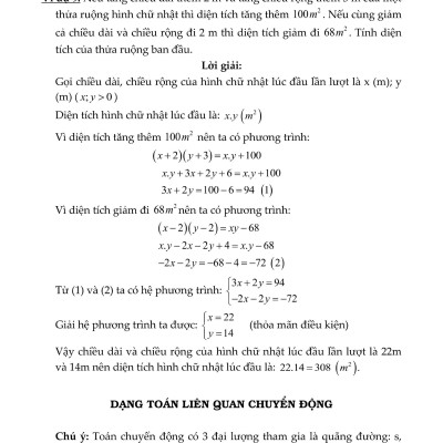 Sách - Phương Pháp Giải Các Dạng Toán Thực Tế 9