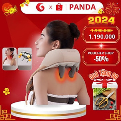 Máy Massage Cổ Vai Gáy Cao Cấp, Máy Mát Xa Đa Năng Mô Phỏng Xoa Bóp Giảm Đau Nhức Thư Giãn Hiệu Quả Hơn Súng Massage