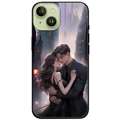 Ốp lưng cho IPhone 15 - 15 Plus - 15 Pro - 15 Pro Max - 16 - 16 Plus - 16 Pro - 16 Pro Max - Cặp Đôi Áo Đen - Hàng Chính Hãng