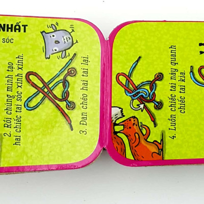 Bé Gái Khéo Tay Buộc Dây Giày