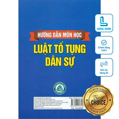 Hướng dẫn môn học Luật Tố tụng dân sự - PGS.TS. Bùi Thị Huyền (NXB Công an nhân dân)