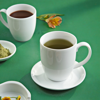 Ly Cốc Sứ Uống Nước Có Quai - Ca LPB 3 (220ML)