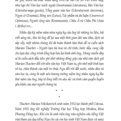 Người Bạn Tài Hoa Và Chí Tình