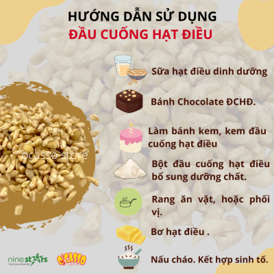Đầu cuống hạt điều sống O