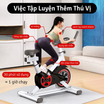 BG-GIÁ ĐỠ DI ĐỘNG-Xe đạp tập thể thao đa năng trong nhà SPINING BIKE ELITE 01 mới (hàng nhập khẩu)