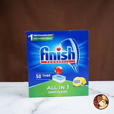 Viên rửa bát Finish All-In-1 50 viên/ hộp