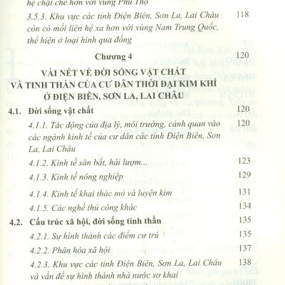 Thời Đại Kim Khí Ở Các Tỉnh Điện Biên, Sơn La, Lai Châu (Sách Chuyên Khảo)