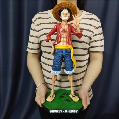 Mô Hình Luffy Xin Chào 42CM Tỉ Lệ 1/4 Mô hình One Piece Cao Cấp, Figure Mô Hình Anmie One Piece Luffy Vua Hải Tặc