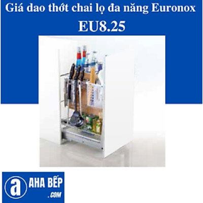 GIÁ DAO THỚT CHAI LỌ ĐA NĂNG NAN VUÔNG EURONOX EU8.25. Hàng Chính Hãng 