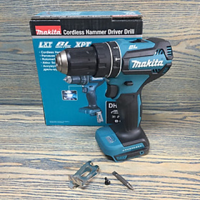 Thân máy khoan búa, vặn vít dùng pin 18V không chổi than Makita  (Không kèm pin và sạc)