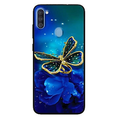 Ốp lưng dành cho Samsung A11 mẫu Bướm Xanh