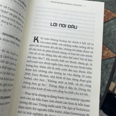 CHIẾN LƯỢC MARKETING THỜI KHỦNG HOẢNG – Philip Kotler & John A. Caslione – Hoàng Thị Phúc Dịch – 1980 Books - NXB Công Thương