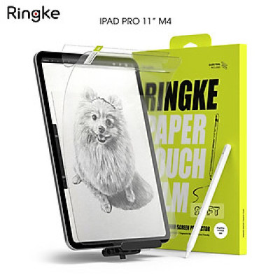 [Combo 2] Dán màn hình dành cho iPad Pro 11″ M4/Pro 13" M4 RINGKE Paper Touch Film - Hàng Chính Hãng