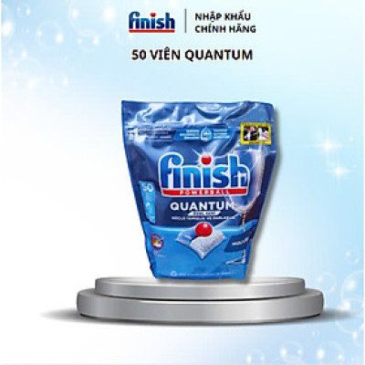 combo Viên rửa bát finish all in one 100 viên + Muối rửa bát finish 1.5kg  cho Máy rửa bát