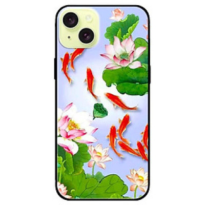 Ốp lưng dành cho Iphone 15 - Iphone 15 Plus - Iphone 15 Pro - Iphone 15 Pro Max - Đàn Cá Koi - Hàng Chính Hãng