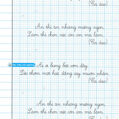 Vở Tập Viết Lớp 3 Toàn Tập (Dùng Chung Cho Các Bộ SGK Hiện Hành) - HA