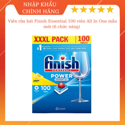[HCM] Viên rửa bát Finish All in one 90 viên hương chanh