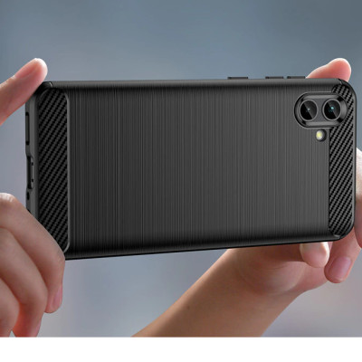 Ốp lưng chống sốc dành cho Samsung Galaxy A16 , A35 , A55 , M35 , A04, A04s, A06, M15, A05, A05s, A15, A25 Silicon hàng chính hãng Rugged Shield cao cấp - Hàng Nhập Khẩu