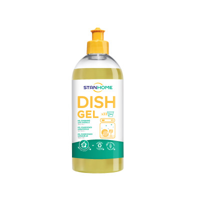 Gel rửa bát đậm đặc chuyên dụng cho máy rửa bát All in One Stanhome DISH GEL 500ml - version mới