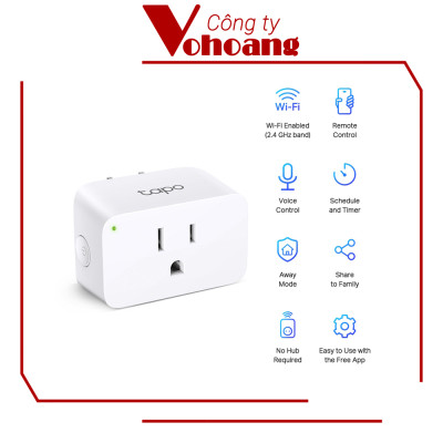 Ổ Cắm WiFi Thông Minh TP-Link Tapo P105 Điều Khiển Từ Xa - Hàng Chính Hãng