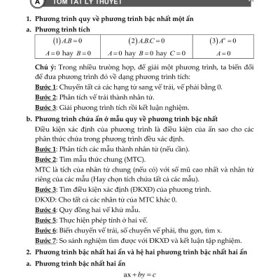 Sách - Phương Pháp Giải Các Dạng Toán Thực Tế 9