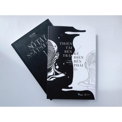 Combo 2 Cuốn Kinh Điển Về Tâm Lý Học: Thiên Tài Bên Trái, Kẻ Điên Bên Phải + Sổ Tay Nhà Thôi Miên tập 1 (tái bản)