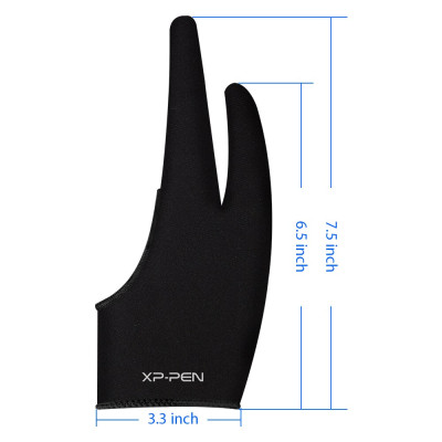 Găng Tay Vẽ Hai Ngón XP-PEN Chống Thấm Mồ Hôi Phù Hợp Dùng Cho Máy Tính Bảng - Hàng Nhập Khẩu