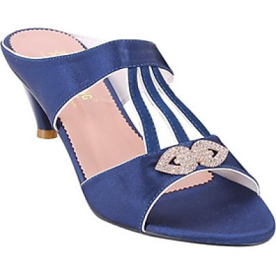 Dép Nữ Cao Gót Huy Hoàng HT7050 - Xanh