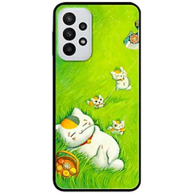 Ốp lưng cho Samsung M33 - A16 - A06 - A23 - A32 4G - A52 - Mèo Mẹ Con - Hàng Chính Hãng