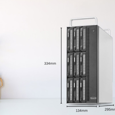 Thiết bị lưu trữ DAS TerraMaster D8-332 8-bay hàng chính hãng