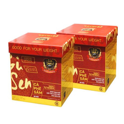 Cà Phê Sâm Hỗ Trợ Giảm Cân ( 30 Gói/ Hộp)