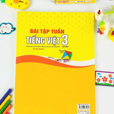 Sách - Combo 2 cuốn Bài Tập Tuần Tiếng Việt Lớp 3 Cánh Diều - ndbooks