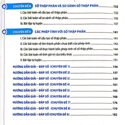 Combo - Sách 15 Chuyên đề Bồi dưỡng năng lực môn Toán Tiểu học Tập 1 + Tập 2