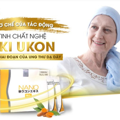 Tinh Chất Nghệ Nano - Phòng và hỗ trợ điều trị ung thư dạ dày, đại tràng