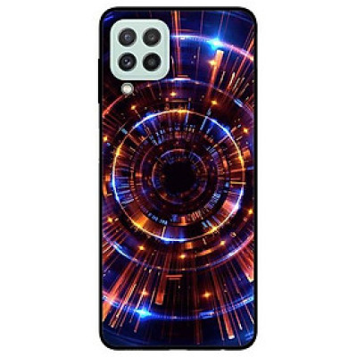 Ốp lưng dành cho Samsung A22 - Samsung S21 FE mẫu Vòng Tròn Vàng Xanh