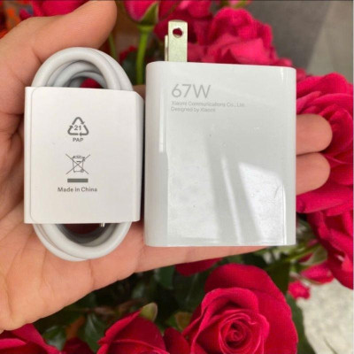 Bộ Sạc Mi 67W Zin New Chính Hãng - Sạc Siêu Nhanh mượt mà