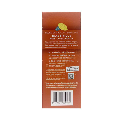 Bột ca cao hữu cơ Kaoka 400g