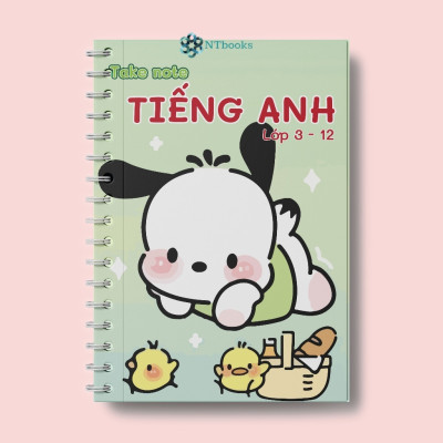Sách Takenote lớp 2-3: Toán + Tập Làm Văn + Tiếng Anh 3-12 khổ A5 (Phiên Bản Mới Nhất)