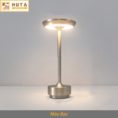 Đèn Led Quầy Bar Bàn Ăn Nhà Hàng HUTA AL4 Cảm Ứng Pin Sạc Tích Điện USB Điều Chỉnh Ánh Sáng Vàng Trang Trí Quán Cà Phê Lounge Sự Kiện