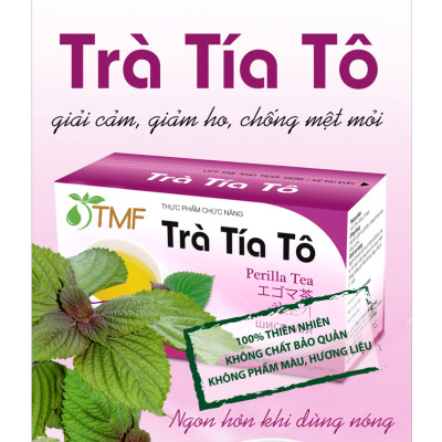 Trà Tía Tô Tâm Minh Foods dạng túi lọc hộp 20 gói