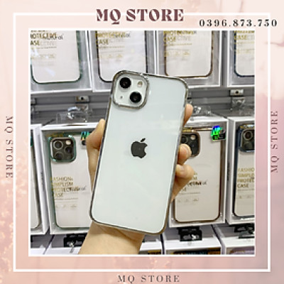 Ốp lưng cứng viền màu Mutural chống ố màu dành cho iPhone 13( hàng chính hãng)