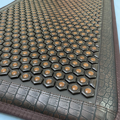 Thảm/Nệm đá nhiệt nóng Fanocare đá mắt ngọc KT 60x150cm T3000 (Tặng kèm 1 gối đá touraline)