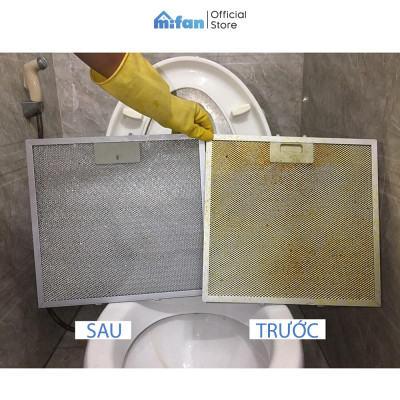 Làm Sạch Dầu Mỡ Lâu Ngày SMART CLEANER - Tẩy Sạch Dầu Mỡ Trong 5 Phút Không Cần Cọ Rửa - MIFAN Phân Phối Chính Hãng