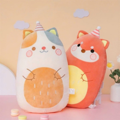 Đồ chơi thú bông hình sóc đội nón 45cm VALUE TOYS M1-24